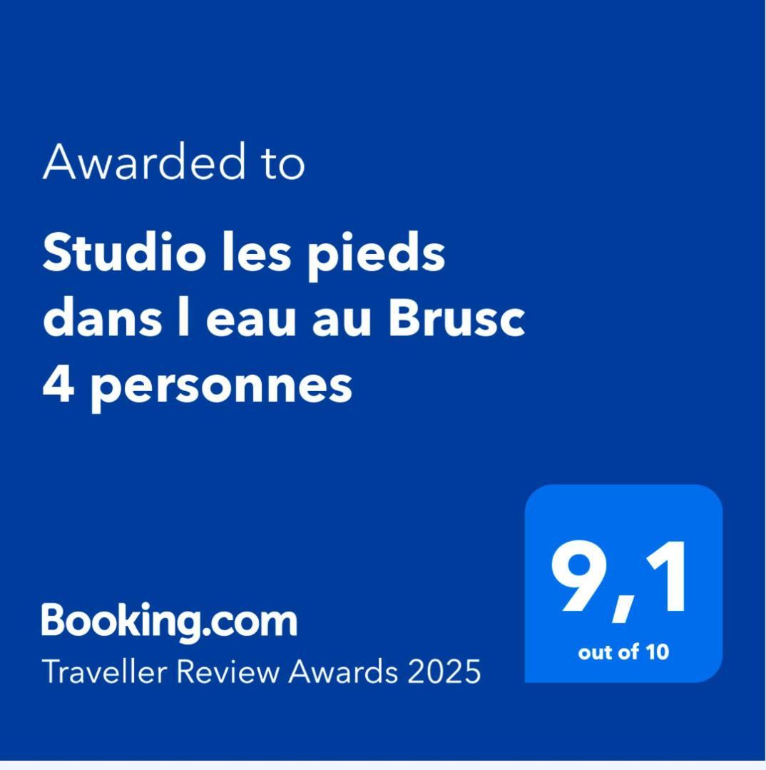 Studio Les Pieds Dans L Eau Au Brusc 4 Personnes Six-Fours-les-Plages Exterior foto